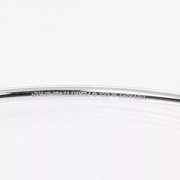 TIFFANY&Co. Double teardrop Bangle Silver925 9g Women - Picture 6 of 6